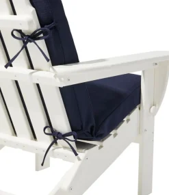 Outlet L.L.Bean "Adirondack Chair Seat and Back Textured Cushion" Navy