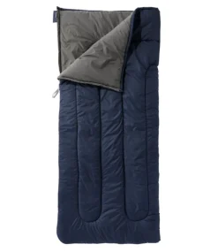 Cheap L.L.Bean "Adults' Camp Sleeping Bag, Cotton-Blend-Lined 40°F"