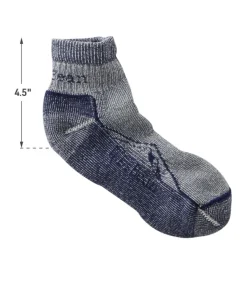 Discount L.L.Bean "Adults' Cresta Wool Midweight Hiking Socks, Quarter-Crew"