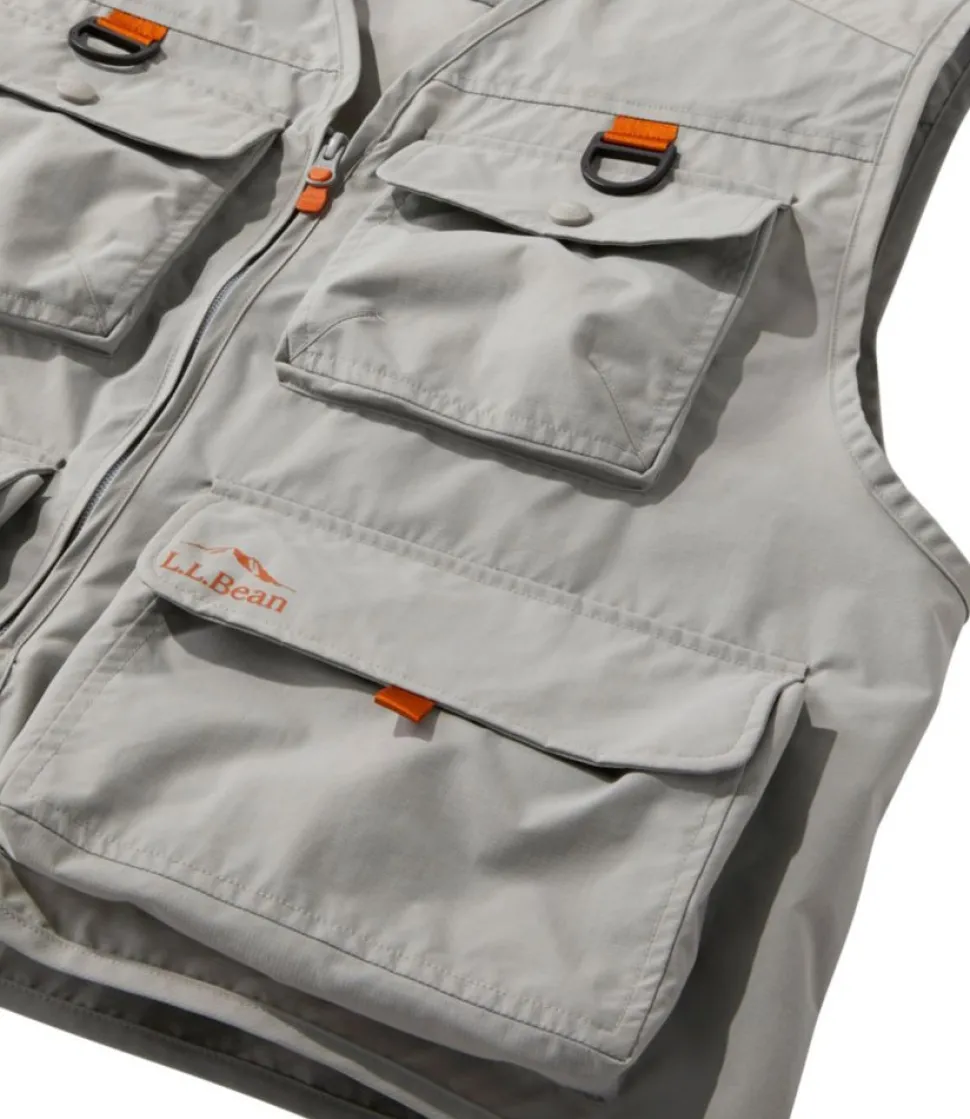 Cheap L.L.Bean "Adults' Emerger Fishing Vest" AnchorGray