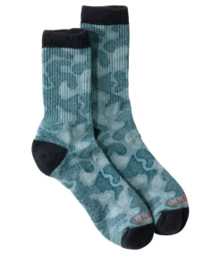 Outlet L.L.Bean "Adults' Katahdin Hiker Socks, Camo"