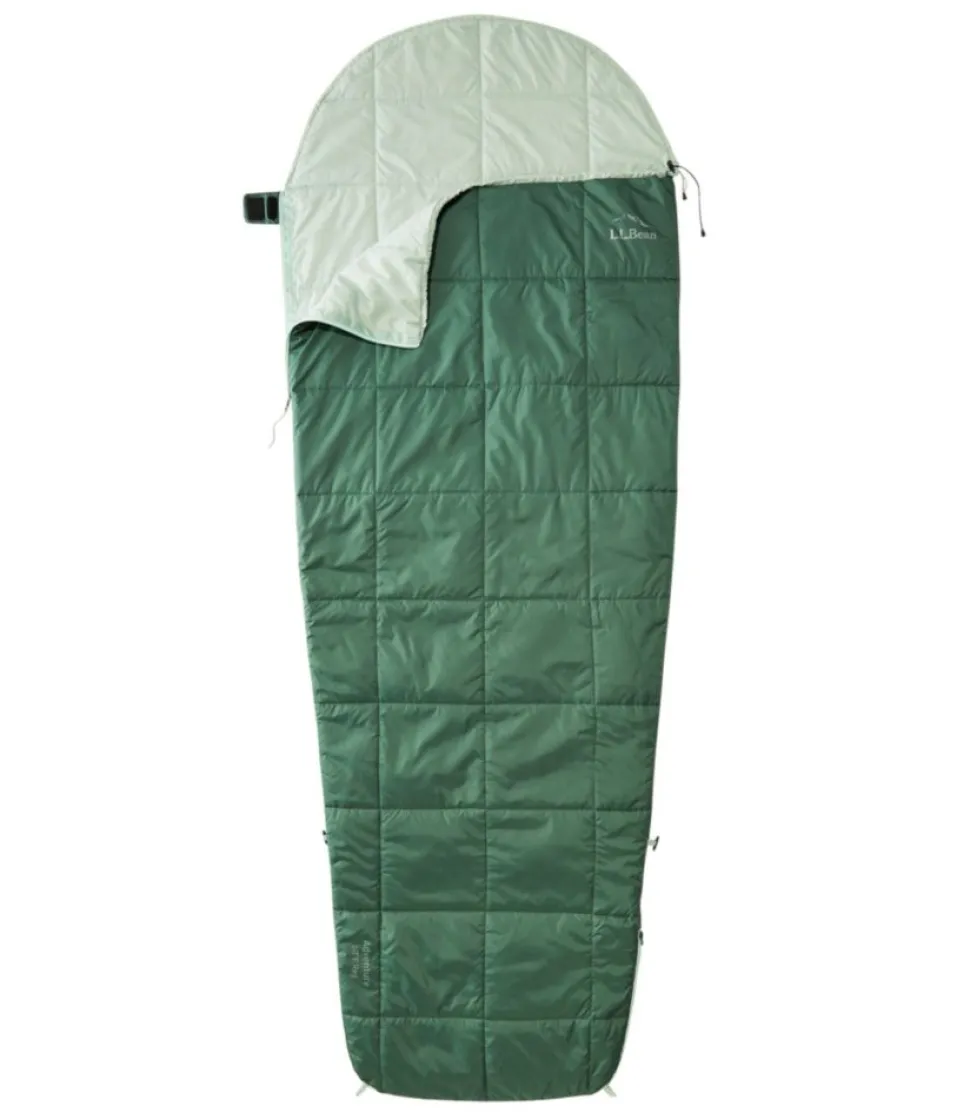 Best L.L.Bean "Adults' Adventure 50 Sleeping Bag" CampGreen