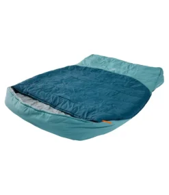 New L.L.Bean "Adults' Adventure 30° Sleeping Bag, Double" DeepAdmiralBlue/MineralBlue