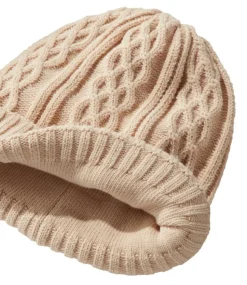 Sale L.L.Bean "Adults' Cable Knit Hat"
