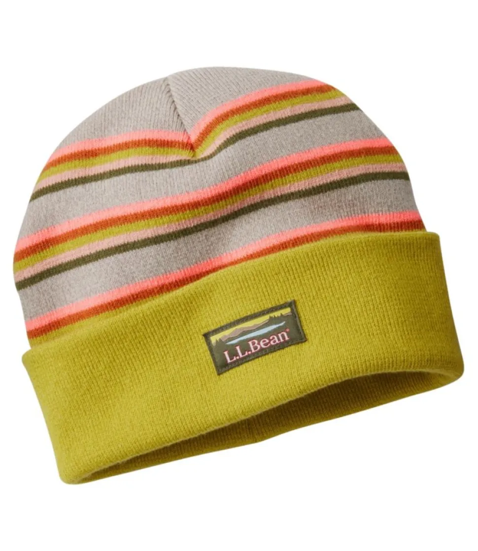 Clearance L.L.Bean "Adults' ie, Stripe" Chartreuse