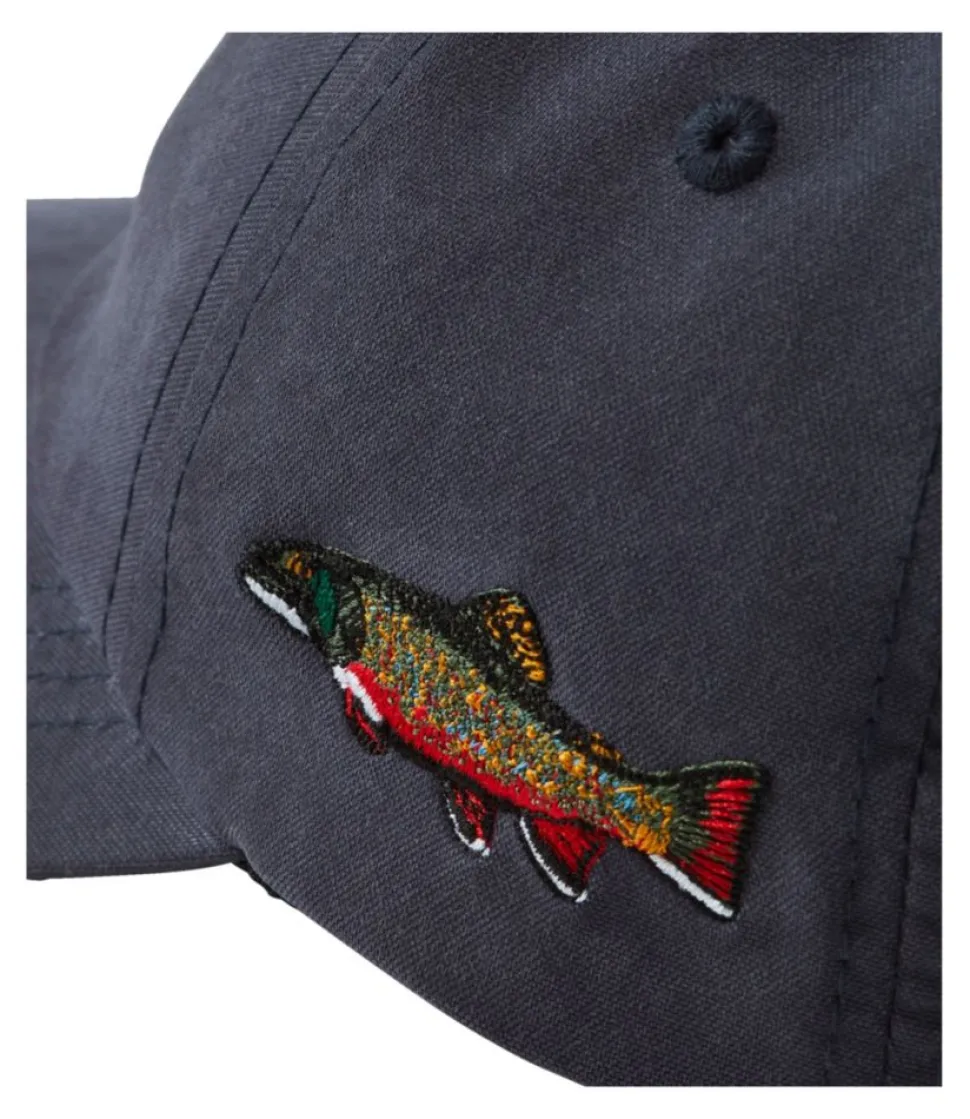 Online L.L.Bean "Adults' MIF&W Baseball Cap, Brook Trout" Blue