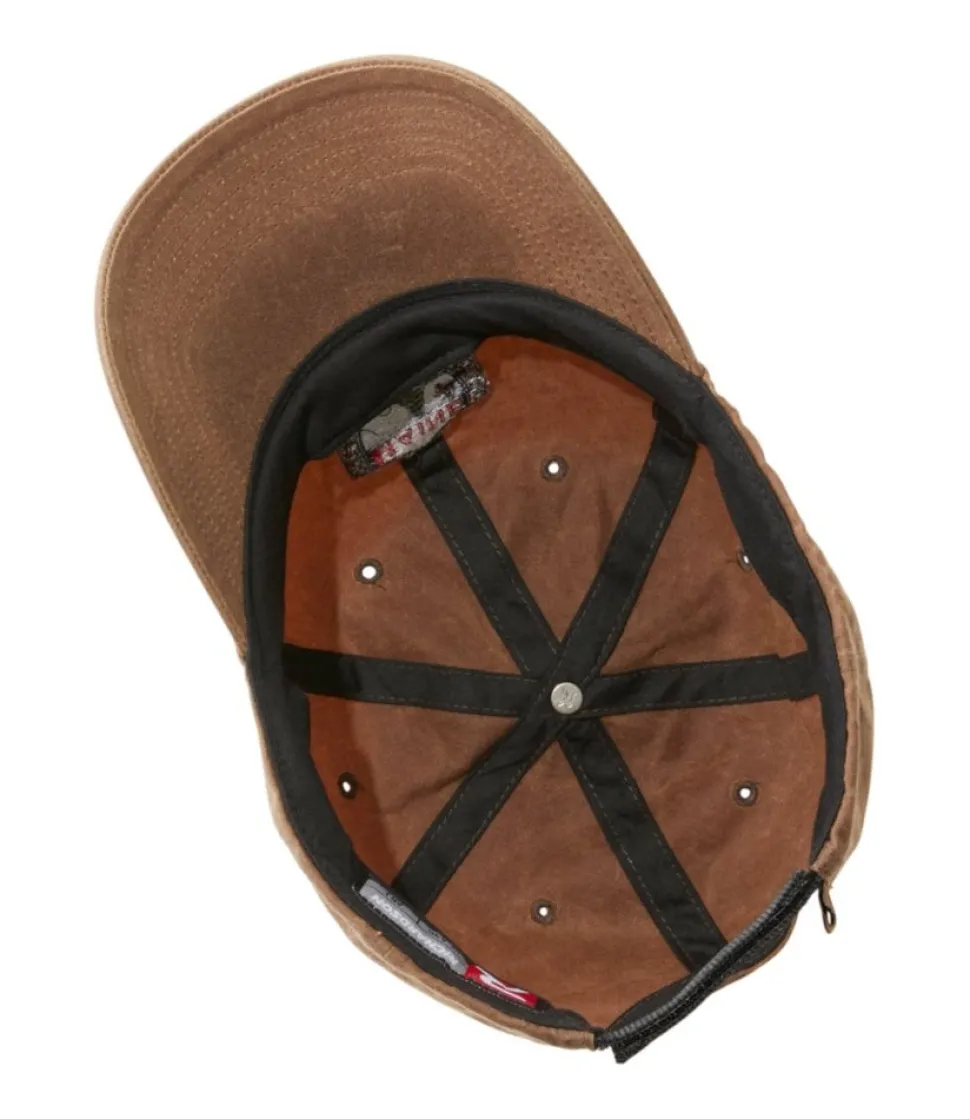 Fashion L.L.Bean "Adults' MIF&W Waxcloth Hat, Moose" Brown