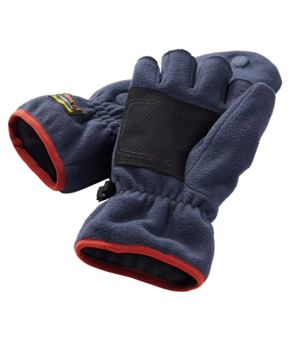 Fashion L.L.Bean "Adults' Mountain Classic Convertible Fleece Mitten"