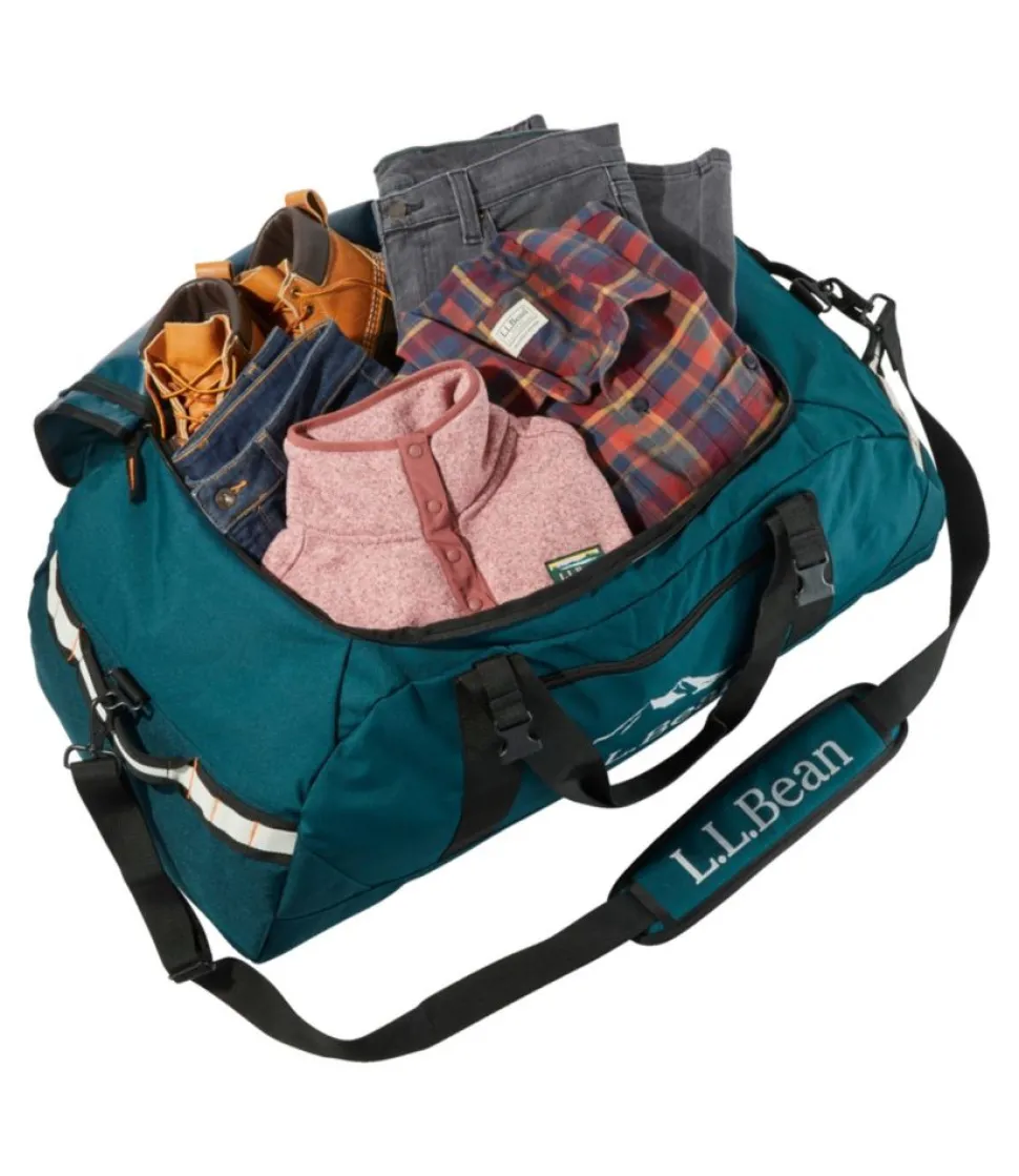 Discount L.L.Bean "Adventure Duffle, X-Large, 95L, Mountain Logo"