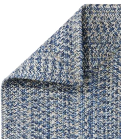 Discount L.L.Bean "All-Weather Braided Runner, Concentric Pattern Rectangular"
