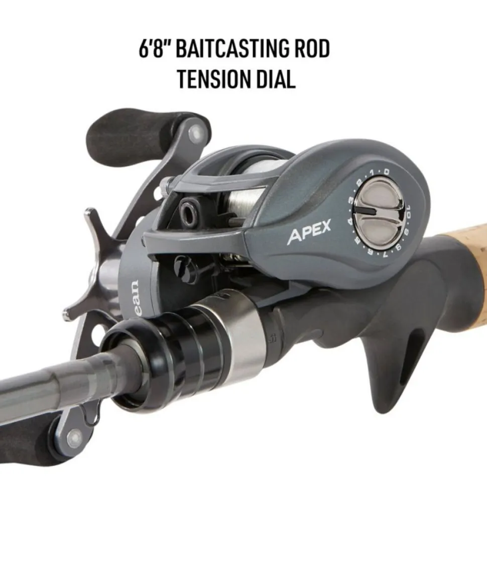 Hot L.L.Bean "APEX Spinning Rod and Reel Outfits" Gray