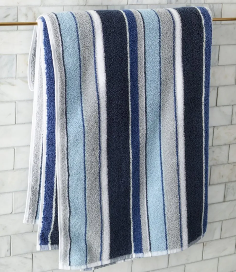 Fashion L.L.Bean "Bean's Organic Cotton Towel Set, Stripe"