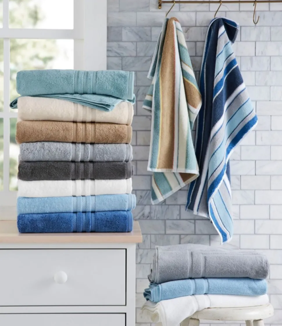 Best Sale L.L.Bean "Bean's Organic Cotton Towel"