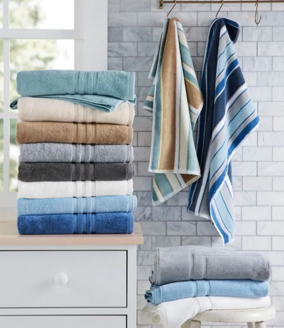 Fashion L.L.Bean "Bean's Organic Cotton Towel Bath Mat"