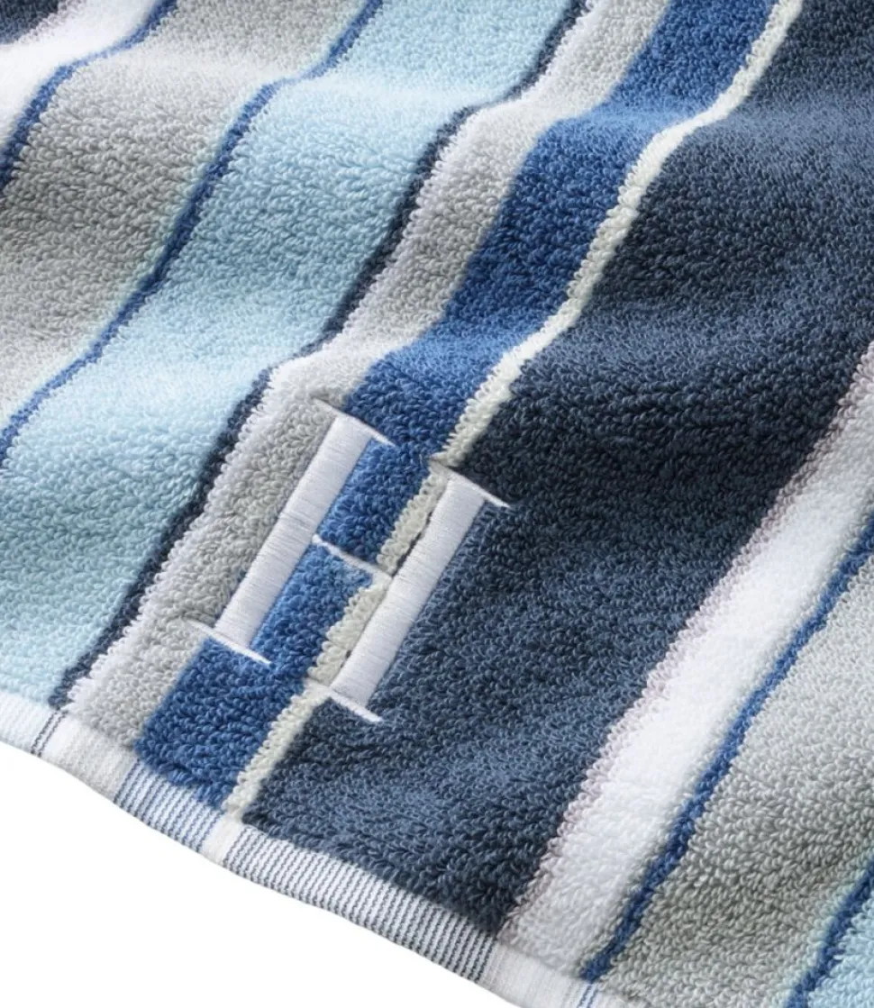 Cheap L.L.Bean "Bean's Organic Cotton Towel, Stripe"