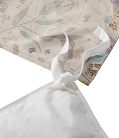 Shop L.L.Bean "Birch Floral Percale Comforter Cover Collection" Silver
