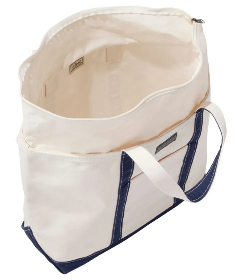 Cheap L.L.Bean "Boat and Tote®, Zip-Top with Pocket"