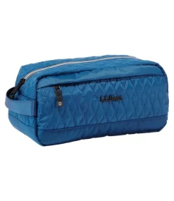 Best Sale L.L.Bean "Boundless Quilted Toiletry Kit" DarkMarineBlue