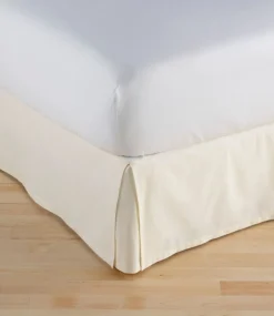 Hot L.L.Bean "Box Pleat Bed Skirt"
