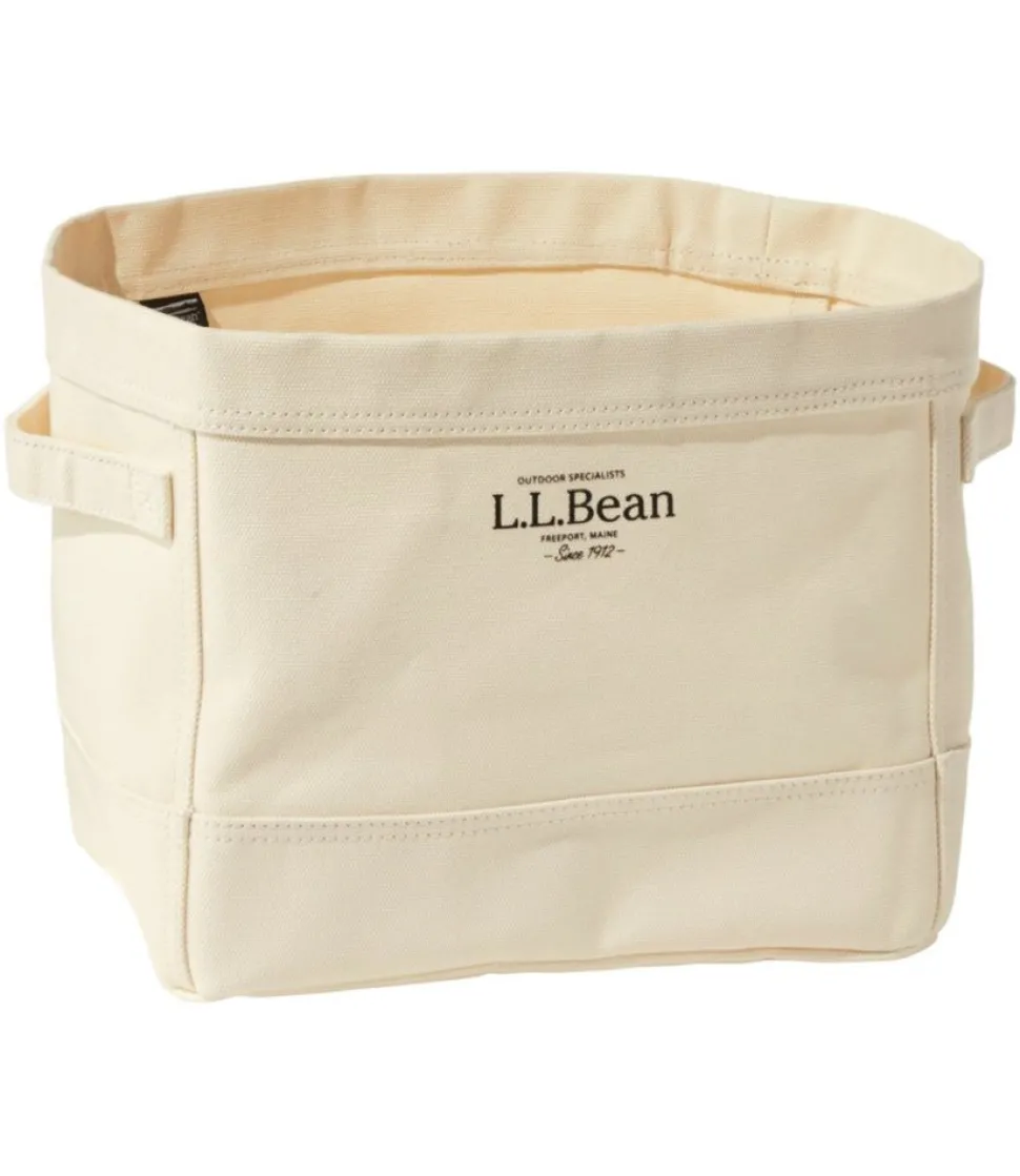 Store L.L.Bean "Canvas Storage Tote, Rectangular"