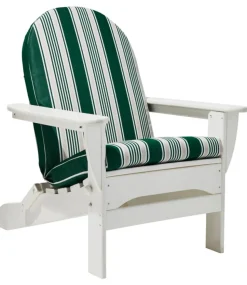 Fashion L.L.Bean "Casco Bay Adirondack Chair Seat and Back Cushion, Stripe"