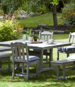 Clearance L.L.Bean "Casco Bay Cushion for All-Weather Armless/Folding Chair, Stripe"