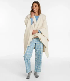 Sale L.L.Bean "Cozy Chenille Wearable Throw"