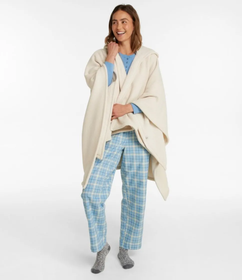 Sale L.L.Bean "Cozy Chenille Wearable Throw"