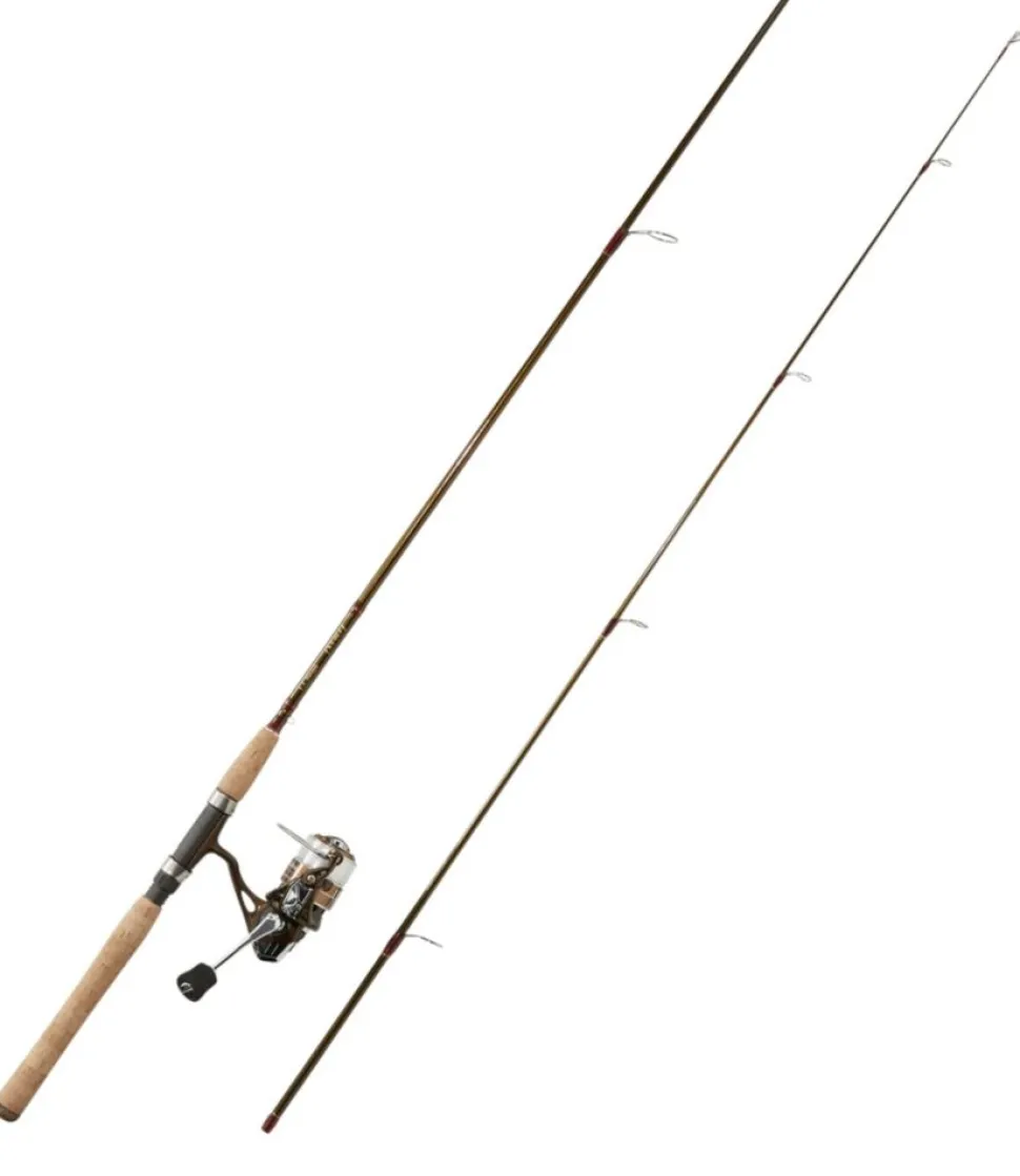 Flash Sale L.L.Bean "Double L Spin Rod and Reel Outfit" Moss