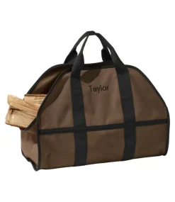 Best Sale L.L.Bean "Dura-Tough Standing Log Carrier"