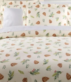 Shop L.L.Bean " Flannel Comforter Cover Collection" Evergreen