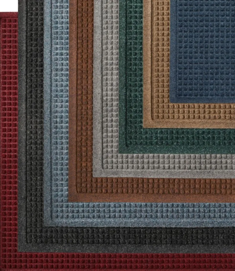 Store L.L.Bean "Everyspace Recycled Waterhog Doormat, Crescent"