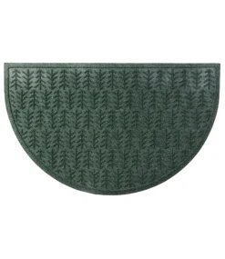 Hot L.L.Bean "Everyspace Recycled Waterhog Doormat, Crescent, Trees"
