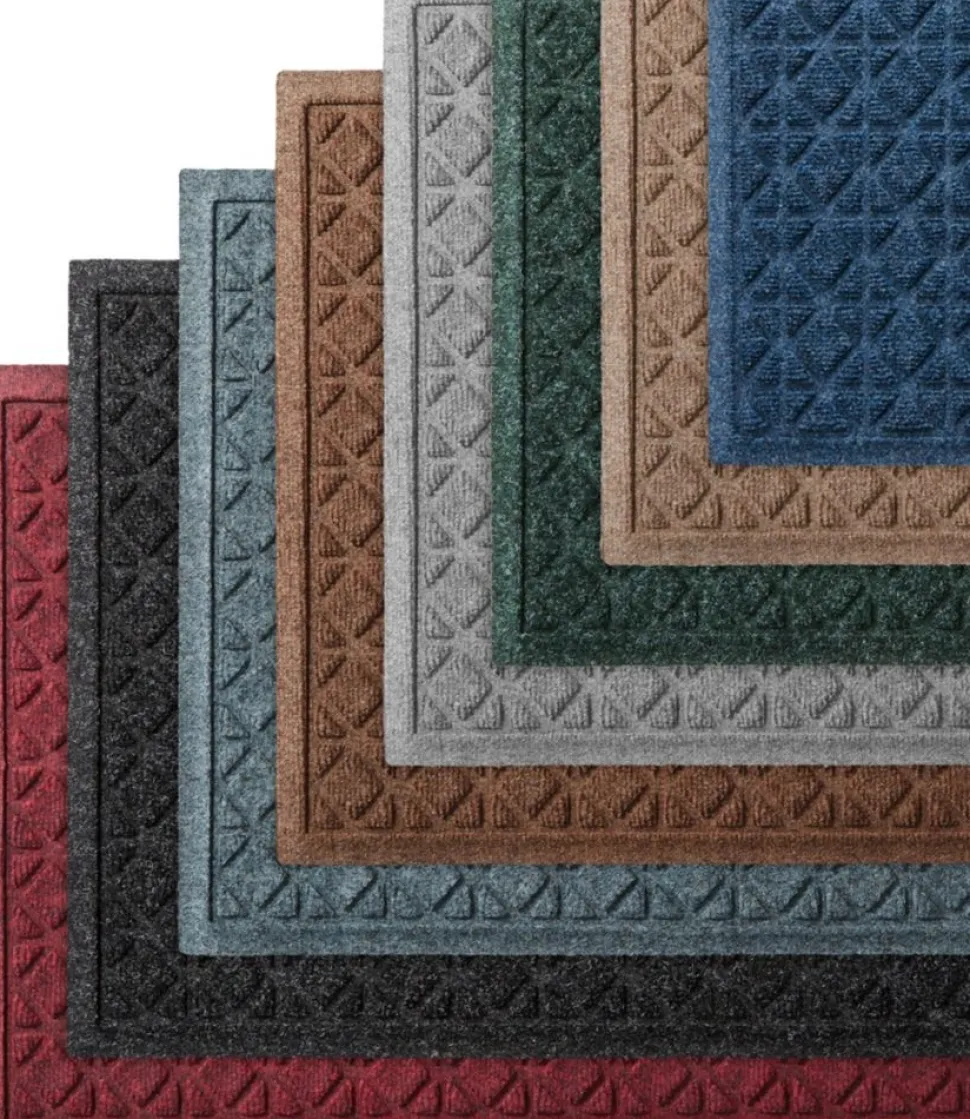 Clearance L.L.Bean "Everyspace Recycled Waterhog Doormat, Tiles"