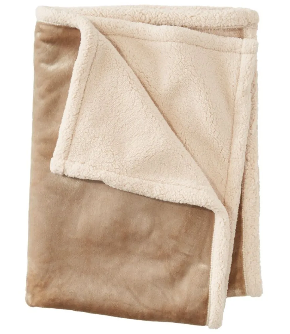 Cheap L.L.Bean "Fleece Dog Blanket" CoastalDune