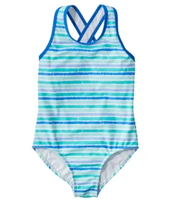 Fashion L.L.Bean "Girls' Watersports Swimwear, One-Piece"
