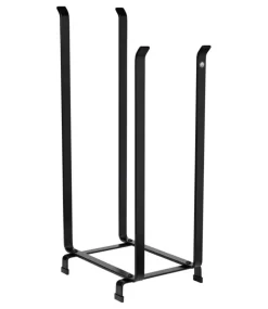 Hot L.L.Bean "Hearthside Log Holder, Tall" Black