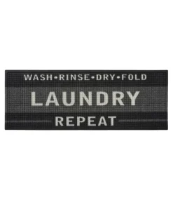 Best L.L.Bean "Heavyweight Recycled Waterhog Laundry Room Mat Runner"