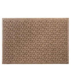 Hot L.L.Bean "Heavyweight Recycled Waterhog Doormat, Blooming Circles"