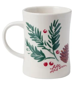 Best Sale L.L.Bean "Holiday Pinecone Diner Mug" Multi