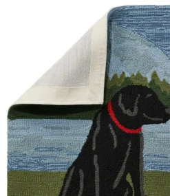 Online L.L.Bean "Indoor/Outdoor Vacationland Runner, Mountain Dogs" Multi
