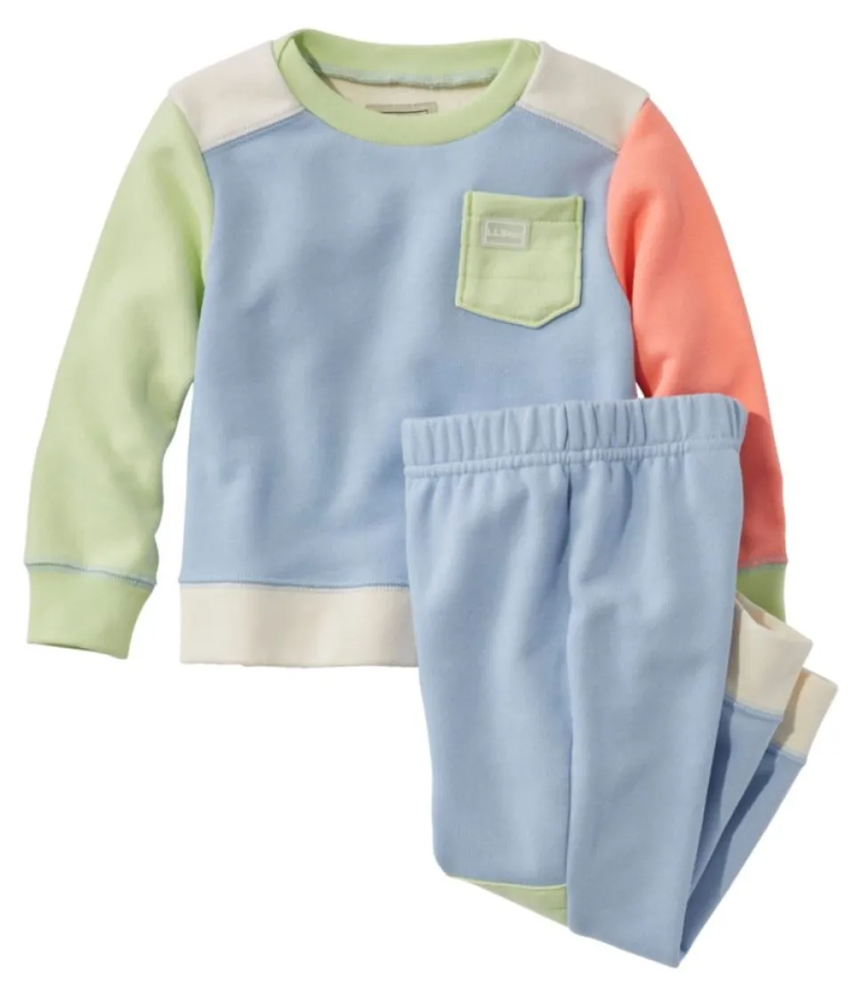 New L.L.Bean "Infants' and Toddlers' Athleisure Sweatsuit Set"