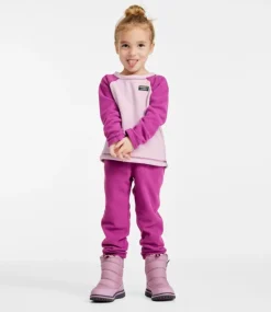 Flash Sale L.L.Bean "Infants' and Toddlers' Fitness Fleece Long-Sleeve Tee/Pants Set, Colorblock"