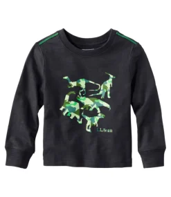Fashion L.L.Bean "Infants' and Toddlers' Graphic Tee, Long-Sleeve Glow-in-the-Dark"