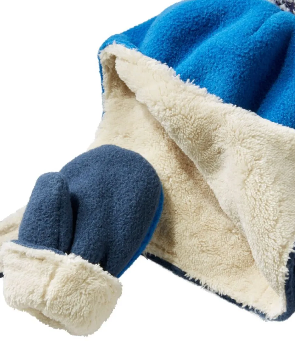 Best Sale L.L.Bean "Infants' and Toddlers' Mountain Classic Fleece Hat and Mitten Set"