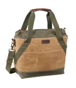 Best L.L.Bean "Insulated Waxed-Canvas Tote, Medium"
