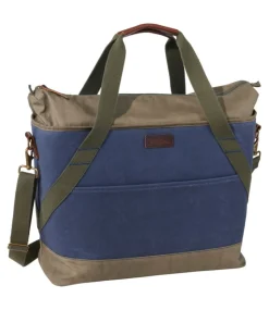 Fashion L.L.Bean "Insulated Waxed-Canvas Tote, Large"