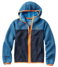 Cheap L.L.Bean "Kids' Airlight Full-Zip Hoodie, Colorblock"