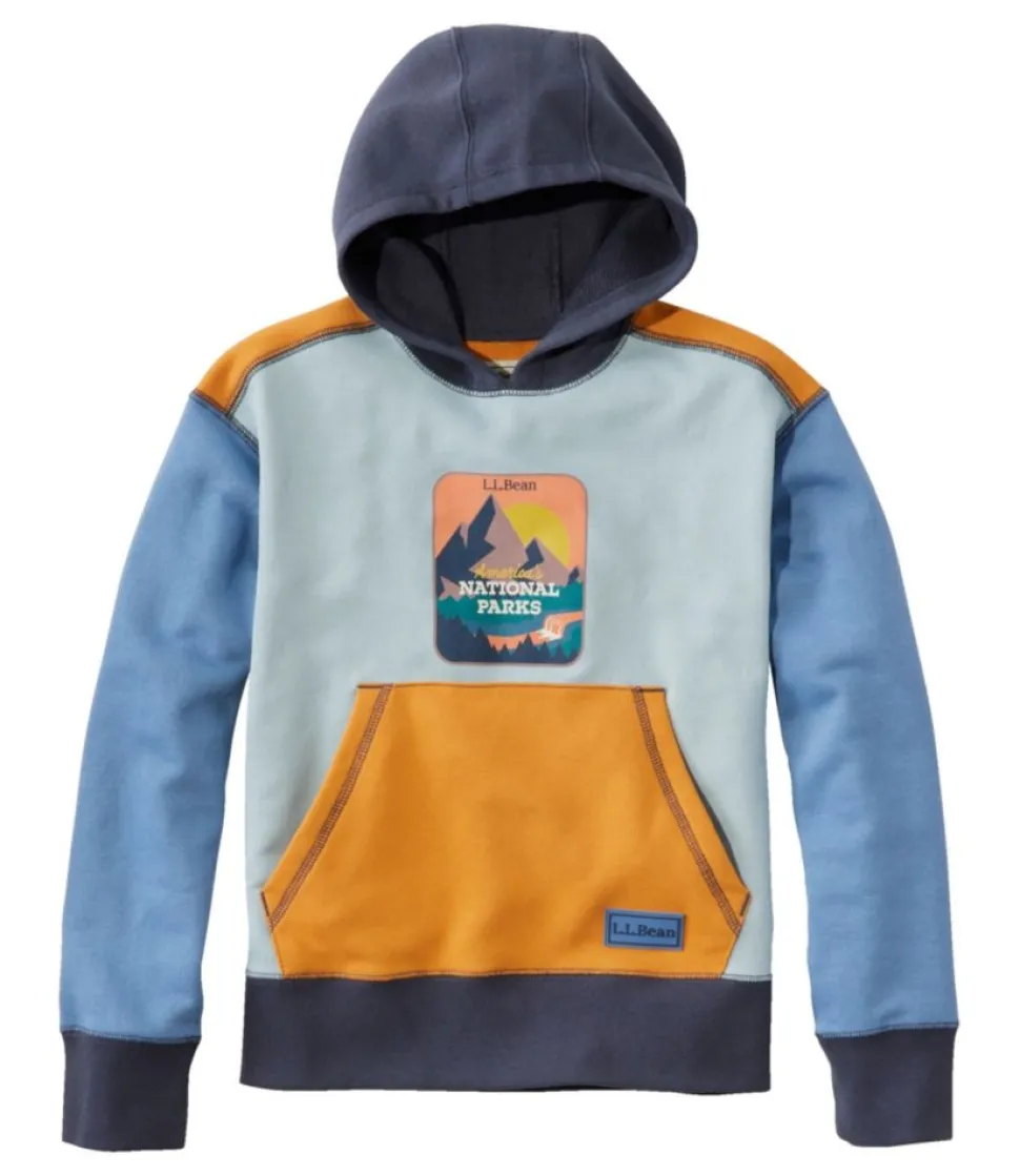 Shop L.L.Bean "Kids' Athleisure Hoodie, Colorblock"