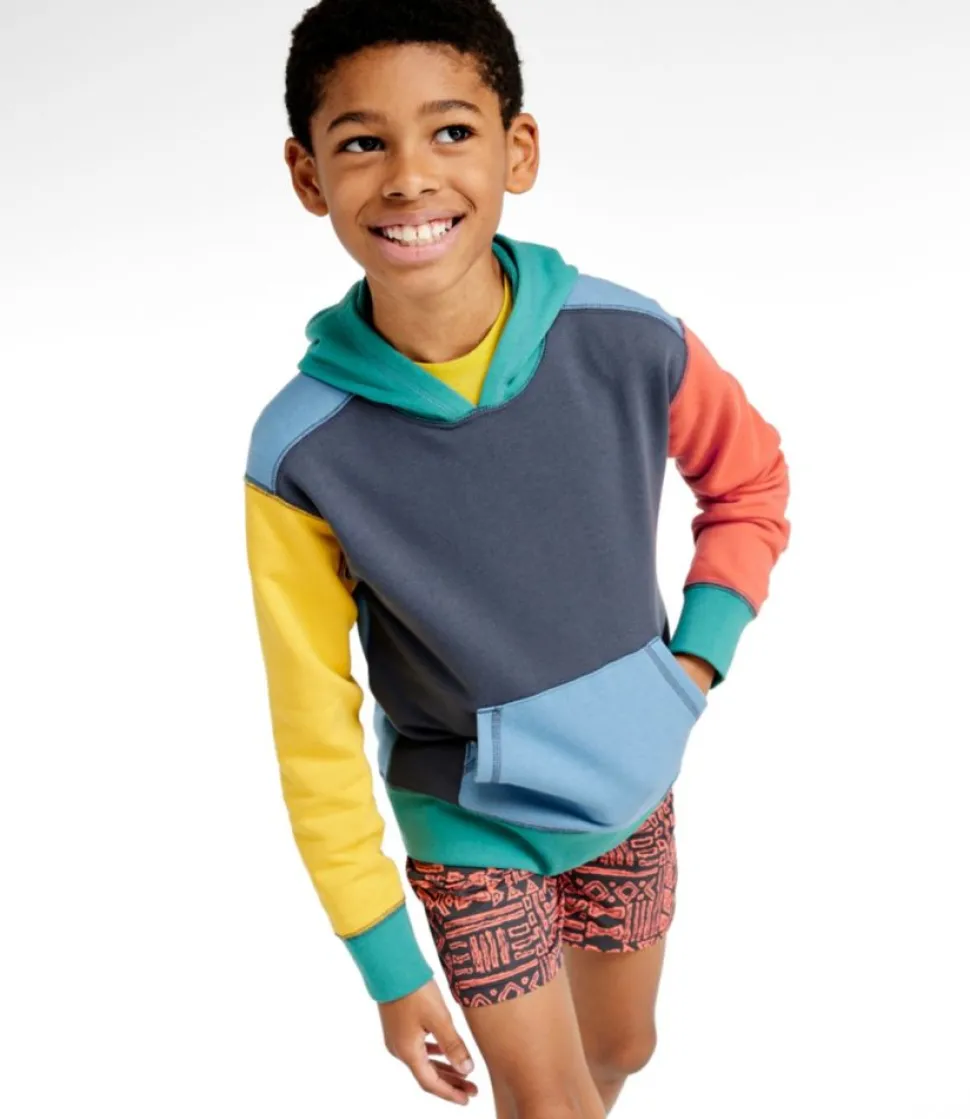 Shop L.L.Bean "Kids' Athleisure Hoodie, Colorblock"